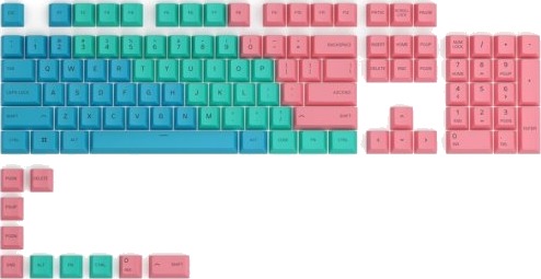 Glorious GPBT P DE Tastaturtaster Flerfarget KC-GPBT-P-DE