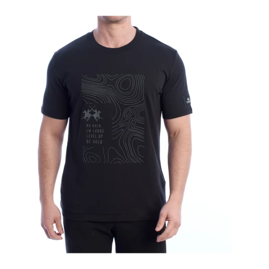 La Martina Herre Topper Svart 2XL La Martina Herre Topper Svart 2XL