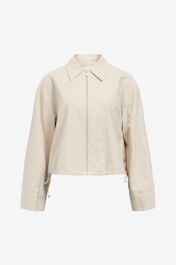 Object Jakke objViggo RE Bomber Jacket Beige