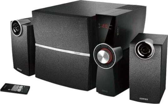 Edifier C2XD 2.1 høyttalersystem med subwoofer Svart