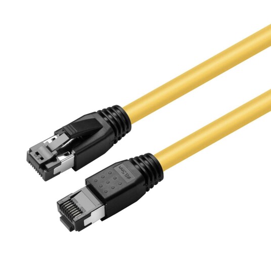 MicroConnect koblingskabel - 10 m - gul MicroConnect koblingskabel - 10 m - gul