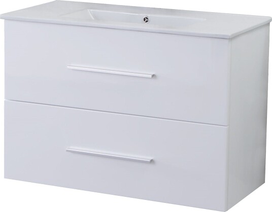 Alterna Malin Smal Servantskap B60-100xd38,5xh55cm Hvit Matt / 80cm