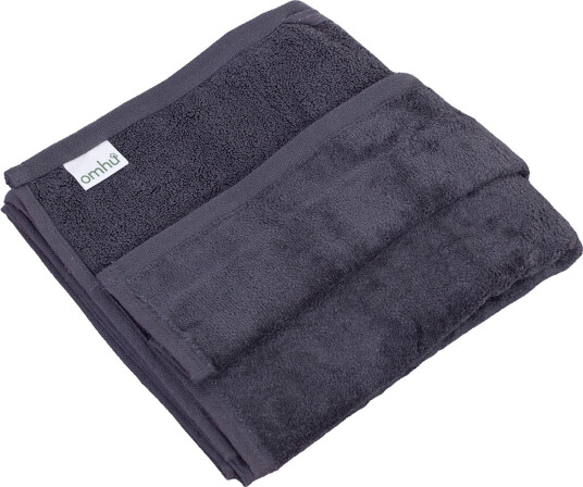 Omhu Økologisk Håndklæde   Frotté/Velour   Grey   70X140CM