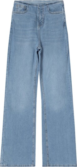 Mango Waistband-Free Flare Jeans - OPEN BLUE - 122