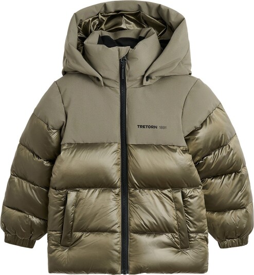 Tretorn Kids" Flake Puffer Jacket Smokey Olive 110/116 Tretorn Kids" Flake Puffer Jacket Smokey Olive 110/116