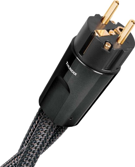 AudioQuest Thunder High-Current Strømkabel  Sort