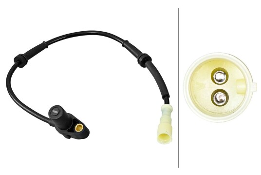 Sensor, ABS HELLA 6PU 358 217-221