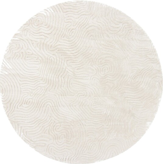 Runde tepper Amora offwhite Størrelse: Ø 120 cm Runde tepper Amora offwhite Størrelse: Ø 120 cm
