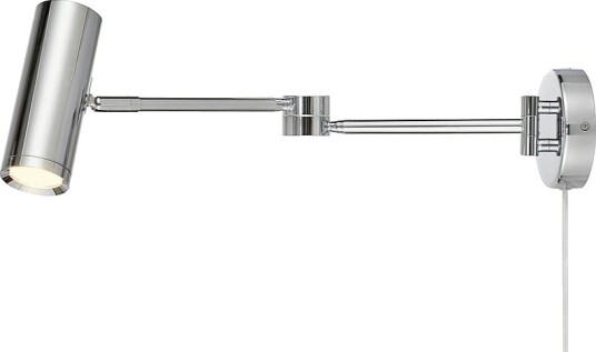 Markslöjd Vegglampe Arlo 1L Krom