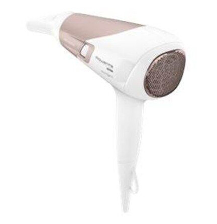 Tefal Hårføner Rowenta Studio Dry Glow CV5830F0 - hairdryer - white/orange cashmere metal - 2100 W Tefal Hårføner Rowenta Studio Dry Glow CV5830F0 - hairdryer - white/orange cashmere metal - 2100 W