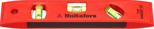 Hultafors Magnetisk Torpedovater Tvp 20 cm Rød/Gul