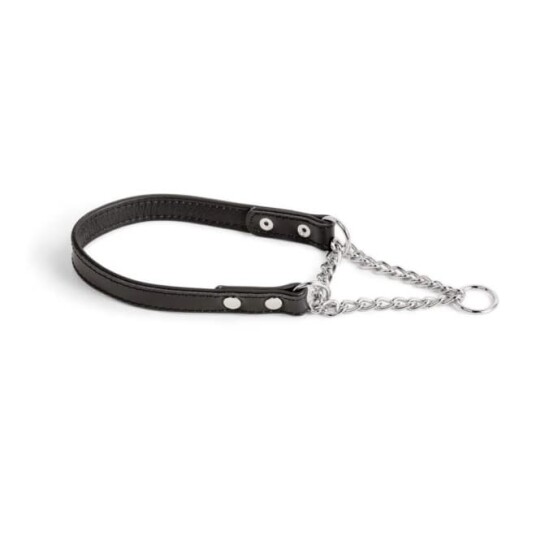 Feel Leather Feel Basic Halvstrup Med Fôr Svart (2 X 40-55 cm)