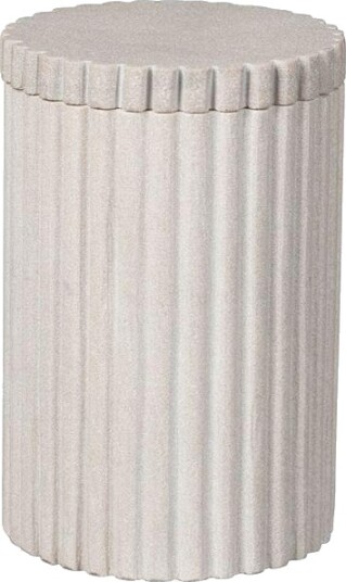 Broste Copenhagen  Platon oppbevkrukke 15x10 cm sand