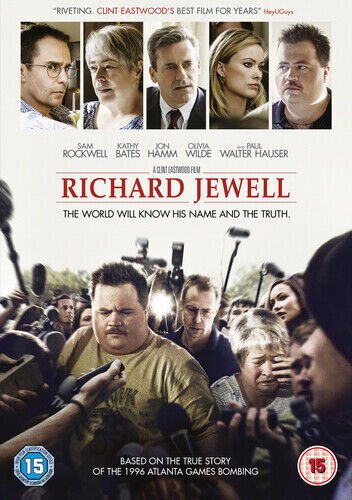 Richard Jewell DVD 2020 Paul Walter Hauser Eastwood DIR cert 15 Englist Brand New
