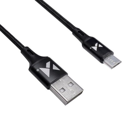 Wozinsky WUC M1B USB A to Micro USB 2.4A 1m Black Wozinsky WUC M1B USB A to Micro USB 2.4A 1m Black