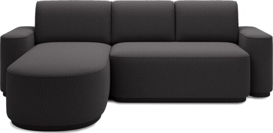 Seksjon Eltap Aurumm 285x92x180 cm Enjoy 05 Mørk grå Venstre