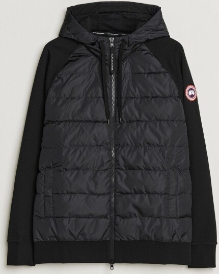 Canada Goose Hybridge Huron Full Zip Hoody Black Canada Goose Hybridge Huron Full Zip Hoody Black