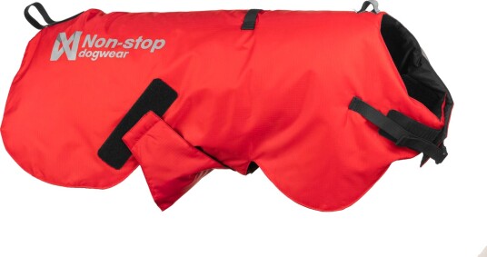 Non-Stop Dogwear Long Distance Jakke Rød M - Vinterdekken for Aktive Hunder