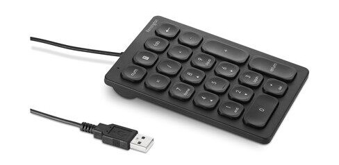 Kensington K79820WW Kablet Numerisk Tastatur med USB-tilkobling - Svart