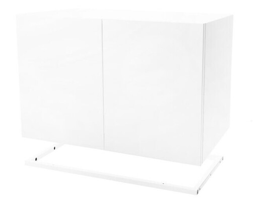 Zweed Molto 560 skapmodul Hvit, inkl. hvit metallramme