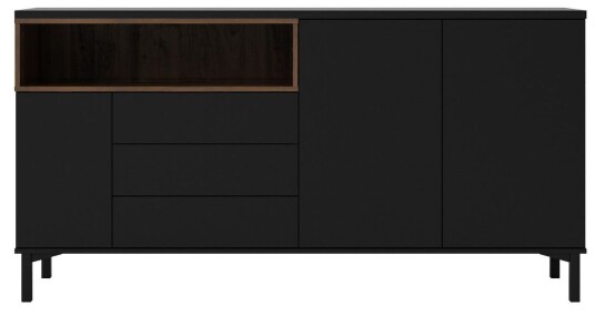 Tvilum Roomers Skjenk - Svart - 90x175 Unoliving