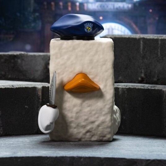 Tubbz Resident Evil Tofu Cosplay Andfigur i Duck Form