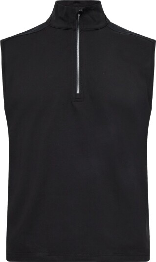 Callaway Lightweight 1/4 Zip Vest CAVIAR L