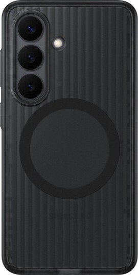 Samsung Galaxy S26 Rugged Magnet Mobildeksel Svart Transparent