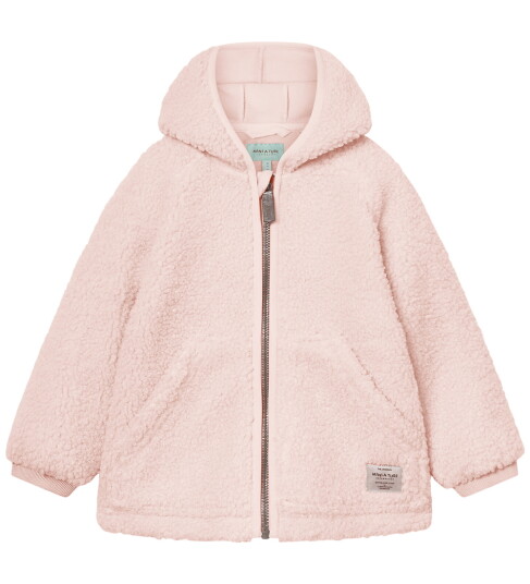 Mini A Ture Fleecejakke Teddy MatLiff Shell Rose Mini A Ture 1 år (80) Fleecejakke Rosa