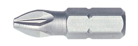 Wiha 01690, 1 Stykker, Pozidriv, Pz 3, Rustfritt Stål, Ce, 2,5 Cm