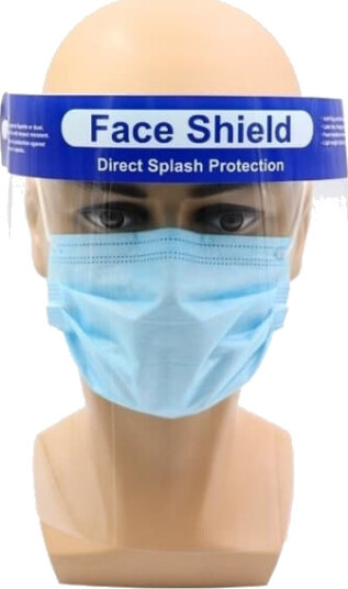 5 pack Visir / Beskyttende visir / Plast ansiktsskjerm