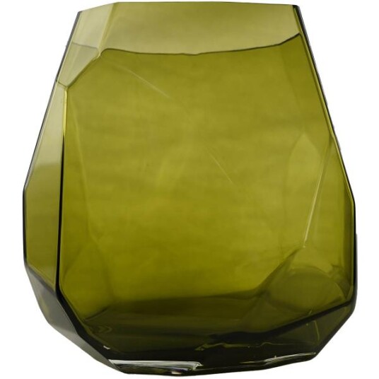 Magnor Iglo lykt/vase 22 cm oliven Magnor Iglo lykt/vase 22 cm oliven