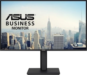 Asus Vb27aq - Led-Skjerm - 27" - 2560 X 1440 Qhd @ 75 Hz - Ips - 350 Cd/M² - 3000:1 - Hdr10 - 1 Ms - Hdmi, Vga, Displayport - Høyttalere - Svart