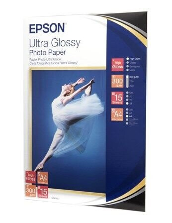 Epson Paper/Ultra Glossy A4 15sh 300gr
