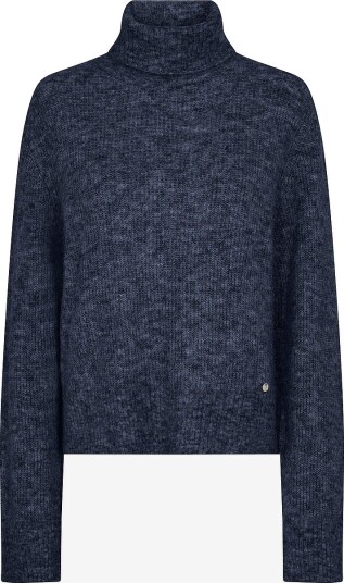 MOS MOSH - Genser mMaidy Thora Rollneck Knit - Blå MOS MOSH - Genser mMaidy Thora Rollneck Knit - Blå