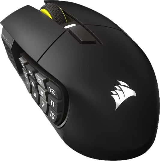 Corsair Scimitar Elite SE trådløs gaming mus med 33000 DPI og 16 knapper - Sort