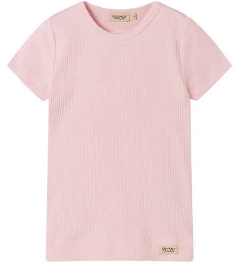 MarMar T skjorte Rib Bomull/Modal Rose Berøring MarMar 1 år 80 T skjorte Rosa