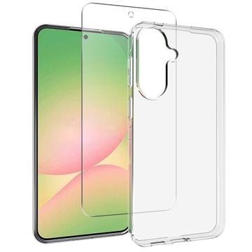 Saii Samsung Galaxy A57 2 i 1 TPU deksel / Beskyttelsesglass Saii Samsung Galaxy A57 2 i 1 TPU deksel / Beskyttelsesglass