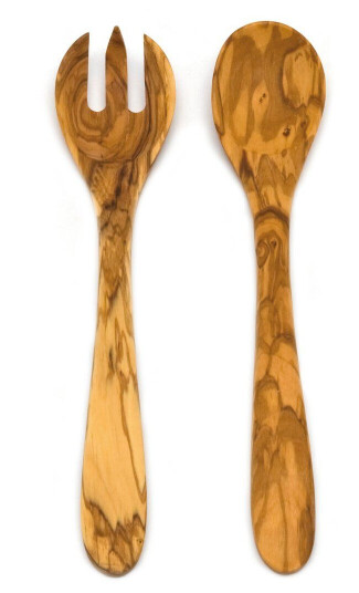Heirol salatbestikk oliventre 2 deler 30 cm Heirol salatbestikk oliventre 2 deler 30 cm