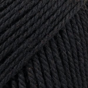 Drops Nepal Garn Unicolor 8903 Sort Drops Nepal Garn Unicolor 8903 Sort