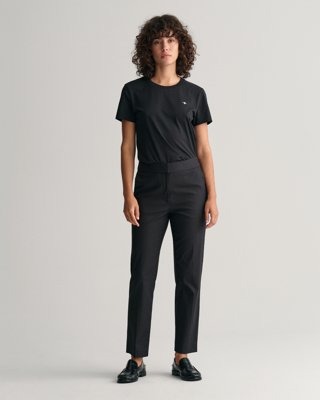 Gant Smale chinos i glatt bomullsblanding EBONY BLACK 36 Gant Smale chinos i glatt bomullsblanding EBONY BLACK 36