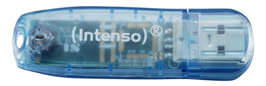 INTENSO Rainbow Line - USB-flashstasjon - 4 GB INTENSO Rainbow Line - USB-flashstasjon - 4 GB