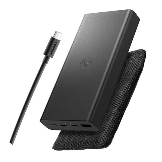 Spigen Ea3020, 20000 Mah, 30 W, Svart