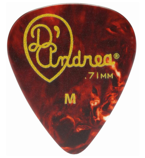 D'Andrea Shell Celluloid 351 - 0,71 Medium Riffle Pack 72-Pakning