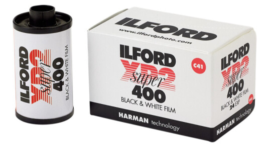 Ilford XP2 Super 135-24 Sort/Hvit-film. 400 ASA, C-41 Ilford XP2 Super 135-24 Sort/Hvit-film. 400 ASA, C-41