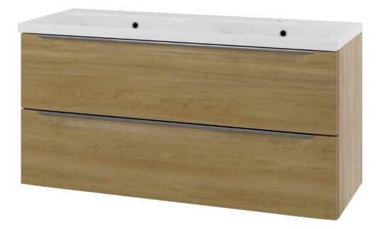 Linn Bad Mari D45cm Servantskap Eik / 120cm Dobbel LB-120512D Linn Bad Mari D45cm Servantskap Eik / 120cm Dobbel LB-120512D