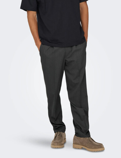 ONLY & SONS Onsmiro Tailored Tapered 0346 Pant Noos - Grey - XS