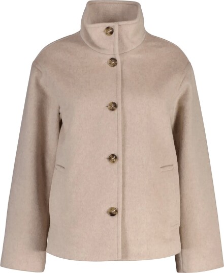 Gant Wool Blend Jacket MIST TAUPE XXL