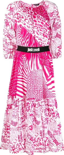 Just Cavalli Dame Kjoler Rosa S, Just Cavalli Dame Kjoler Rosa S,