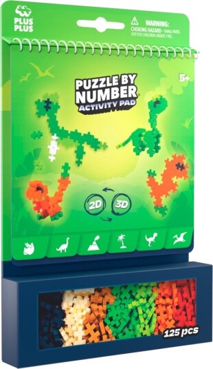 Plus Plus Aktivitetsblokk Dinosaurer Green One Size